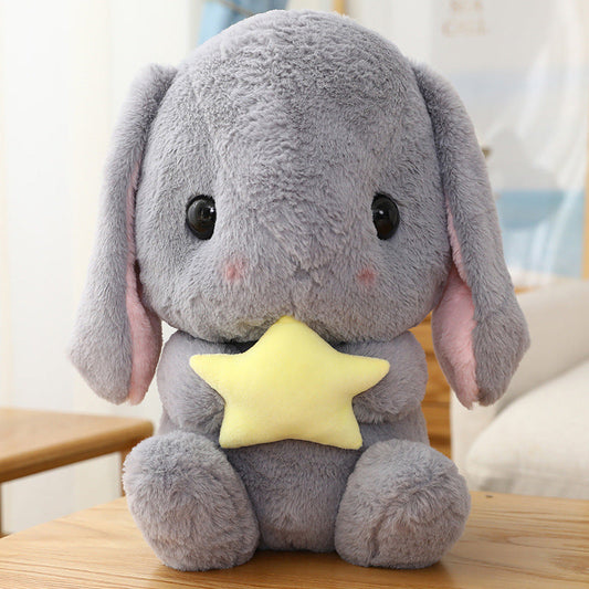 Soft Plush Bunny in Star Design