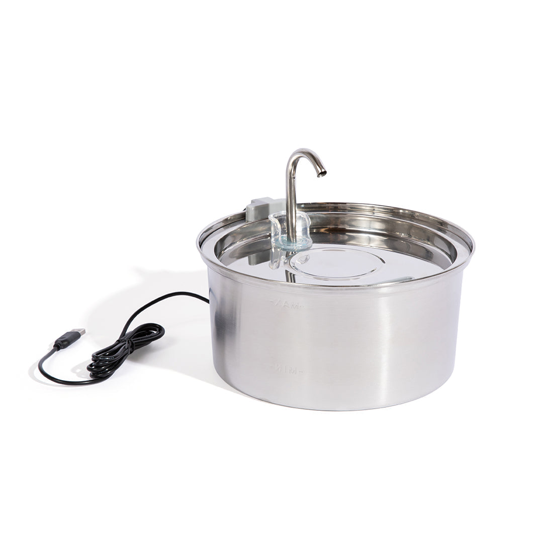4L Smart Pet Water Dispenser with Stainless Steel Design