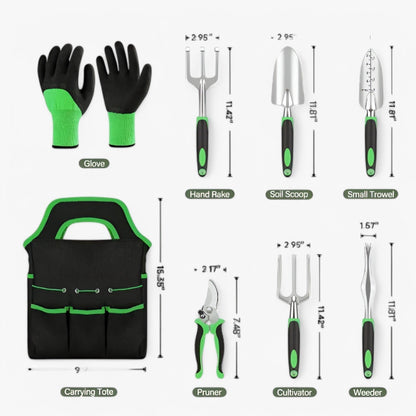 Sturdy 8-Piece Orange Tree Pruning Shears Set – Easy and Precise Trimming