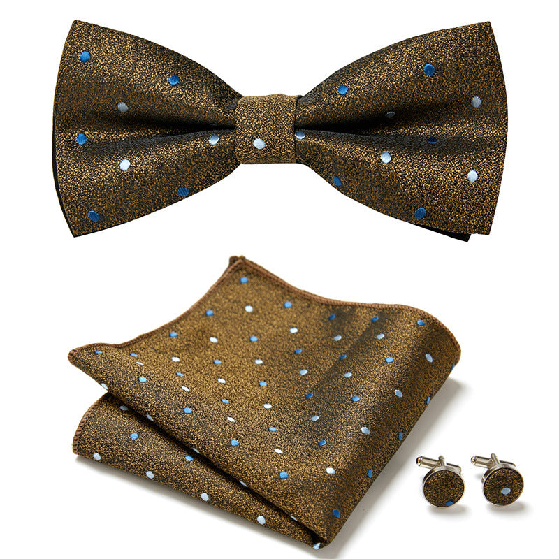 Three-Piece Set Featuring Stylish Bowties