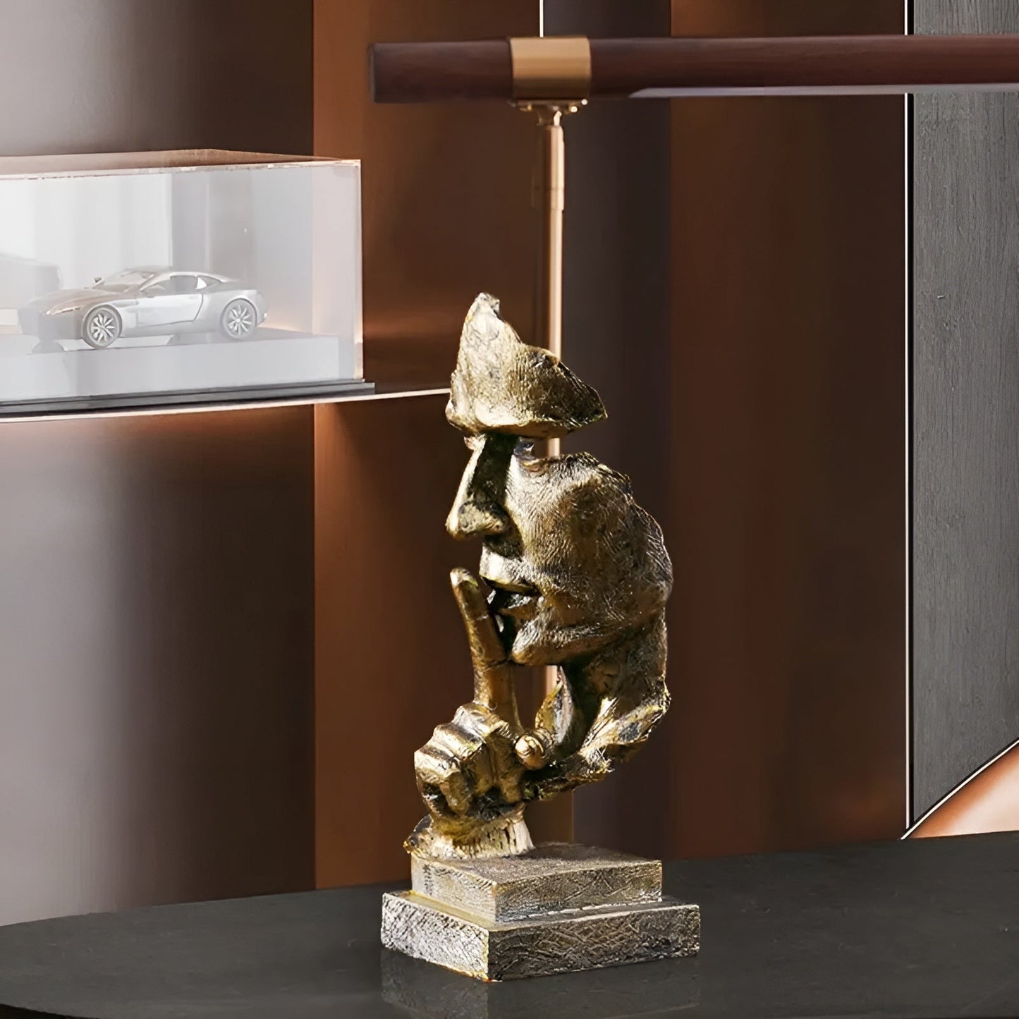Serene Muse Sculpture – Elegant Modern Art for Any Space