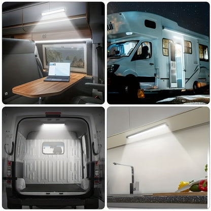 Indoor Cabinet and Wardrobe Light Strip with Rechargeable Motion Sensor