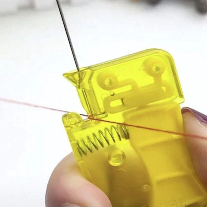 Needle Threading Tool for Effortless Use Without Eye Strain or Frustration