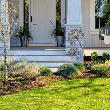 Decorative Metal Garden Stake Flower | Outdoor Bed and Balcony Decor