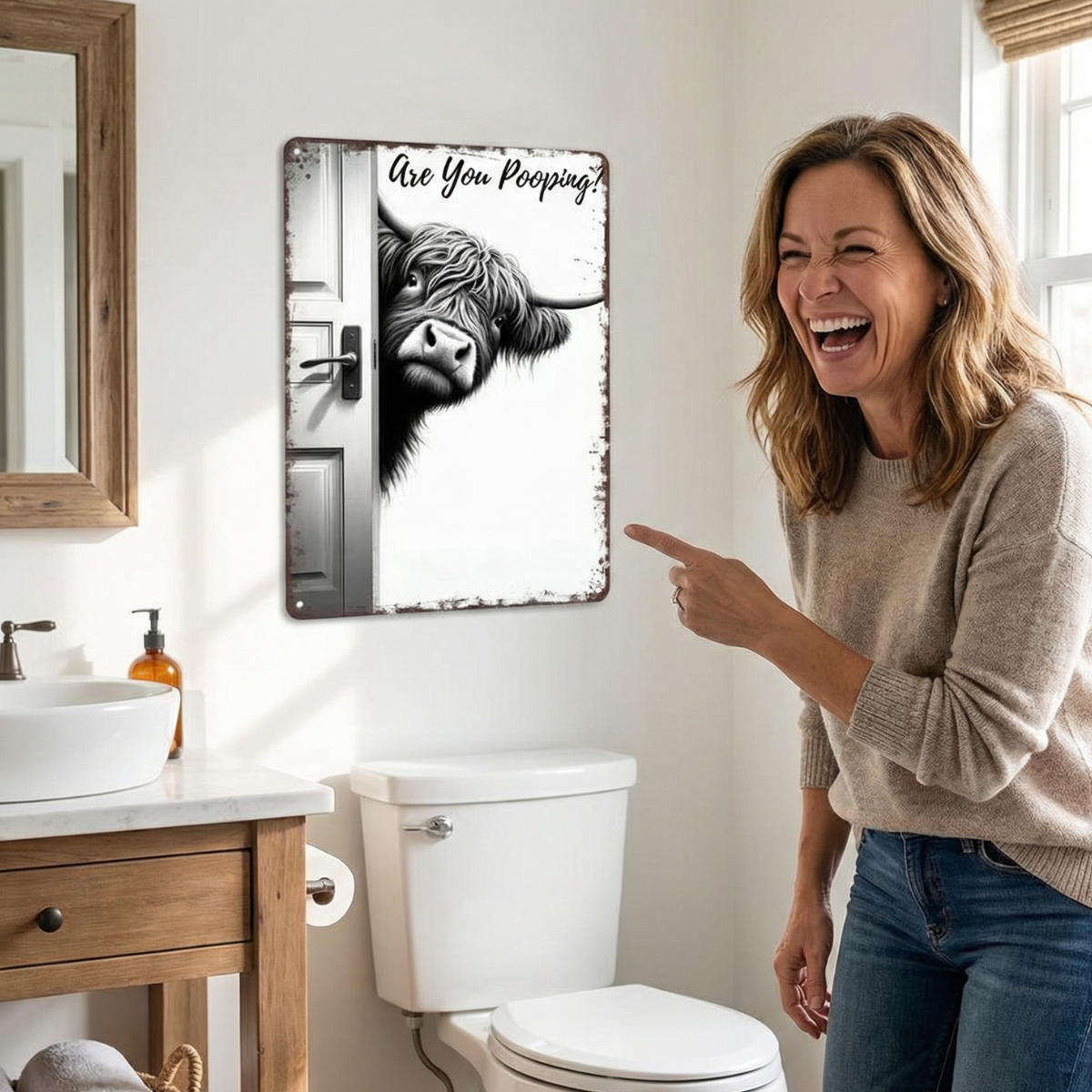 Transform Bathroom Walls into Engaging Conversation Starters