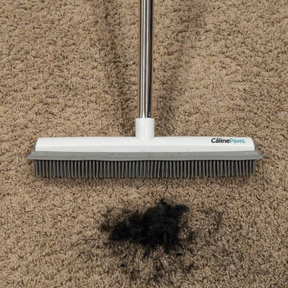 Pet Hair Buster with Soft Rubber Bristles | Effortless Hair Removal for All Floors