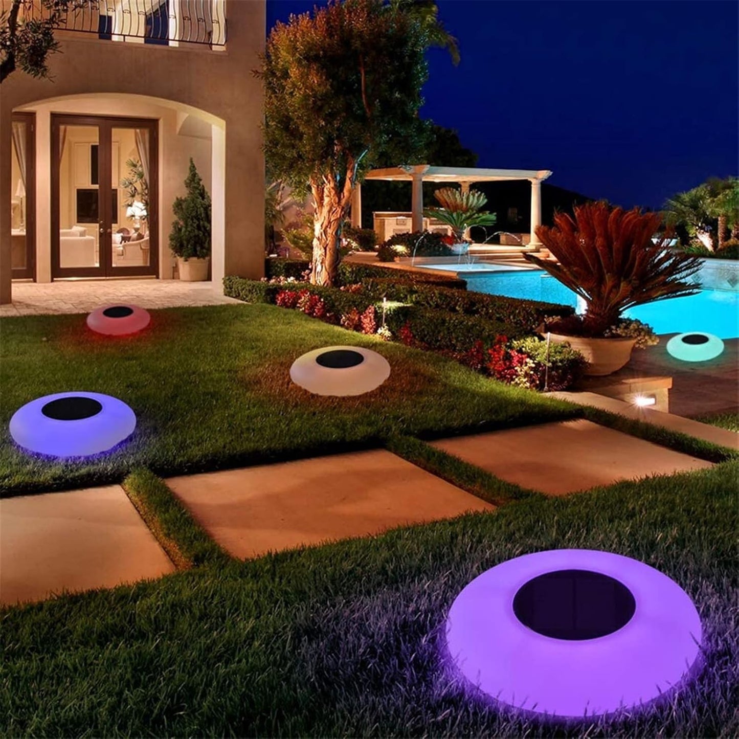 Stunning Solar Garden Glow - No Electricity Costs
