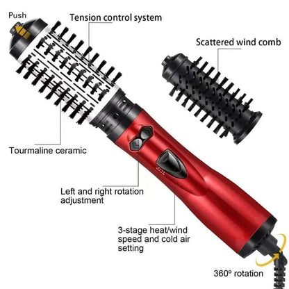 All-in-One Styling Brush for Effortless Volume and Shine