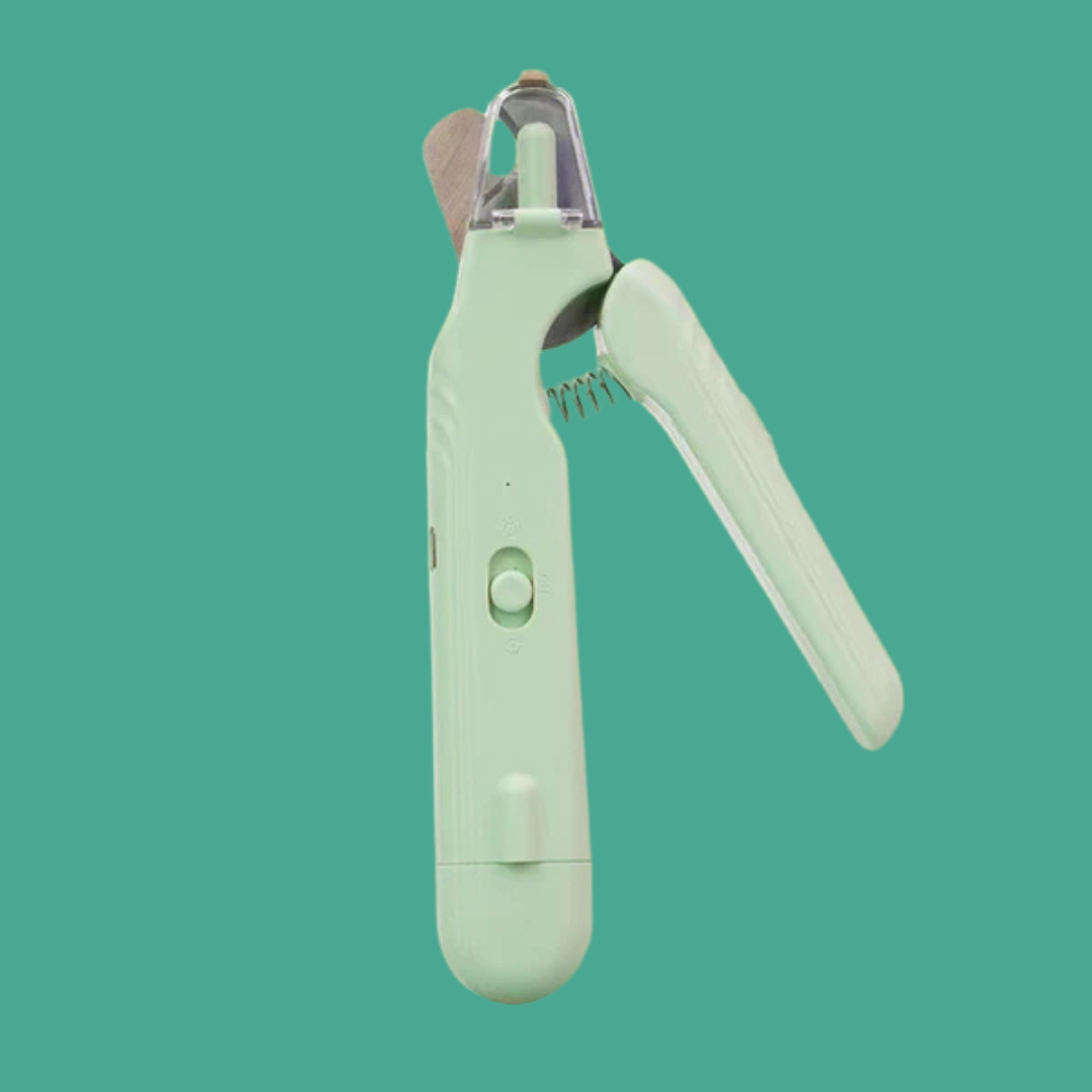 Dog Nail Clipper with Built-in LED Light for Safe Trimming