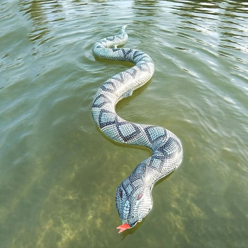 Inflatable Snake Pool Floats for Jungle-Themed Party Decor