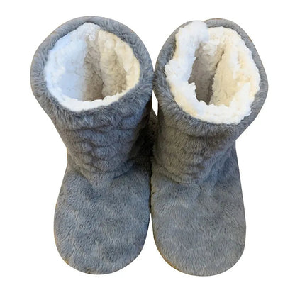 Unisex Winter House Socks | Cozy Fleece-Lined & Non-Slip | Plush Teddy Lining | Christmas & Sleep Socks