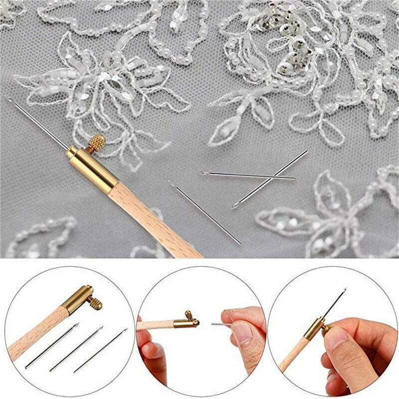 Effortlessly Add Beads and Speed Up Embroidery Process
