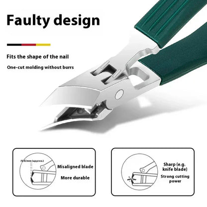 Ergonomic Nail Clipper with Protective Shield – NailMaster Pro