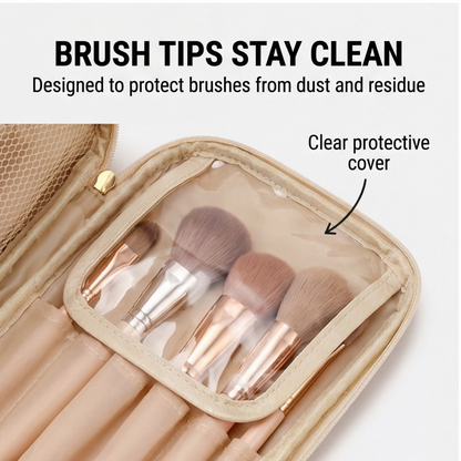 Instant Makeup Organizer with Easy Snap Closure