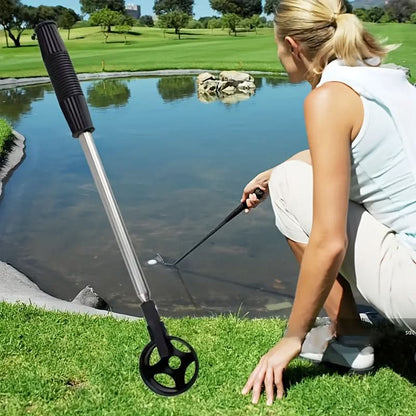 Telescopic Golf Ball Retriever in Stainless Steel