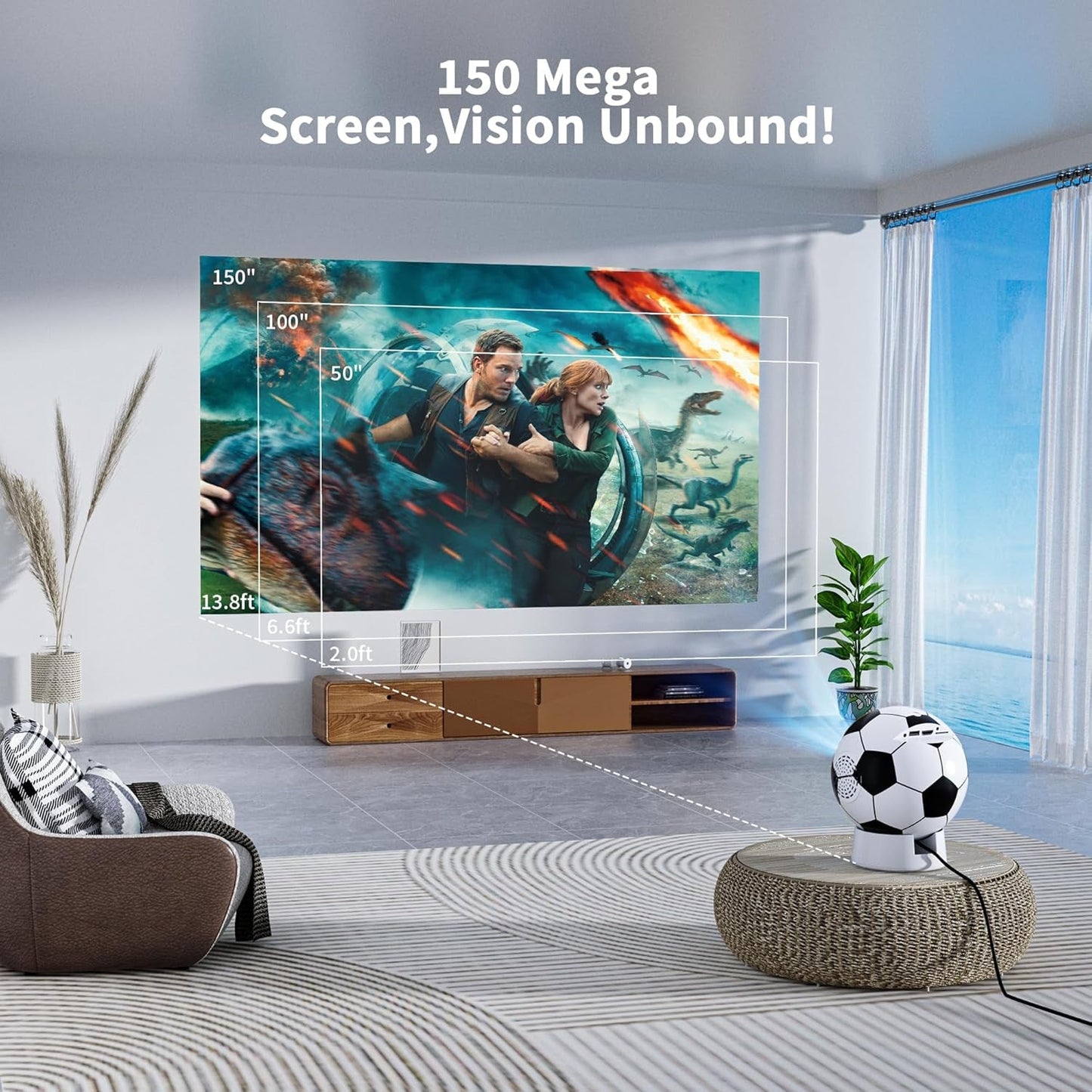 Multi-Function Cinema Projector