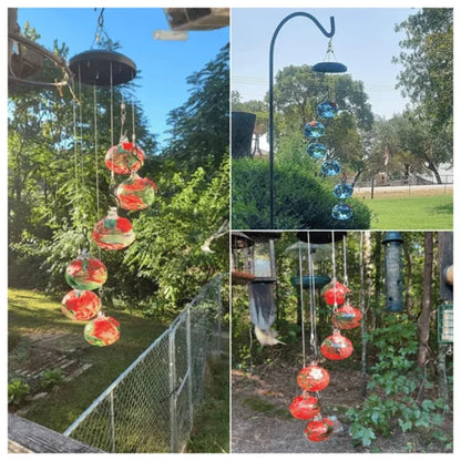 Hummingbird Feeder with Double Design – Durable and Weather-Resistant Wind Chime