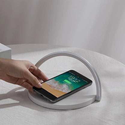 All-in-One Wireless Charging Station with LED Light