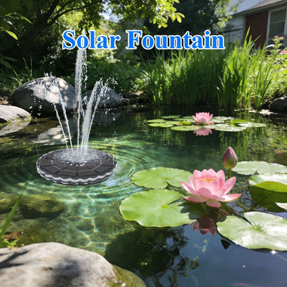 Colorful Solar Powered Fountain Pump