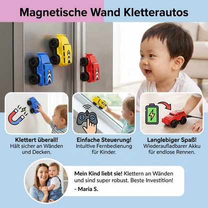 Magnetic Wall Climbing Cars