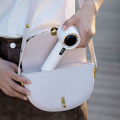 Portable Rechargeable Fan – Handheld Design for On-the-Go Use