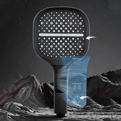 Modern Shower Head with 7 Adjustable Pressure Settings