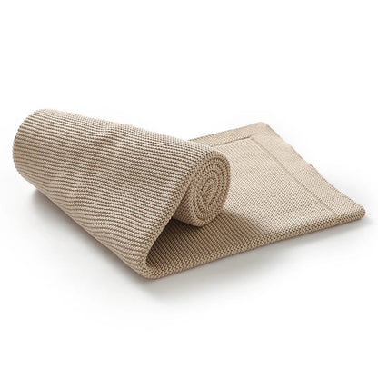 Soft Cotton Baby Blanket 100×80 cm | Breathable All-Season Blanket for Infants | Ideal for Strollers, Crawling & Changing