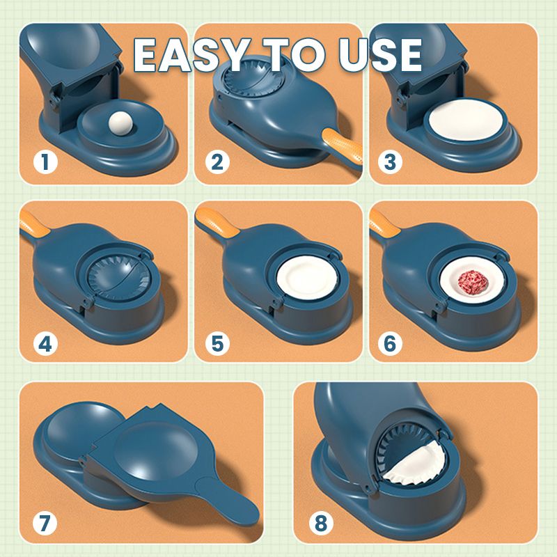 Dumpling Maker - Effortlessly Creates Perfect, Leak-proof Dumplings
