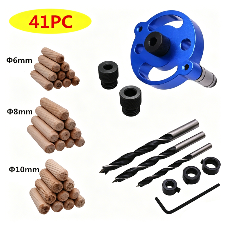 Ultimate Self-Centering Drill Guide for Woodworking Projects