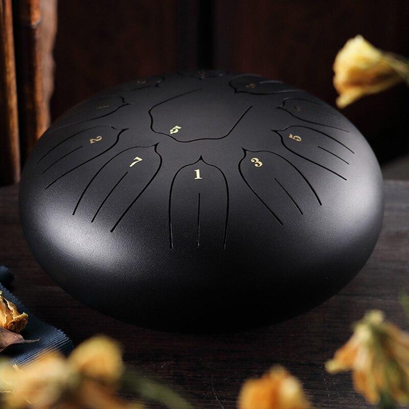8-Tone Steel Tongue Drum - 6 Inch Musical Instrument