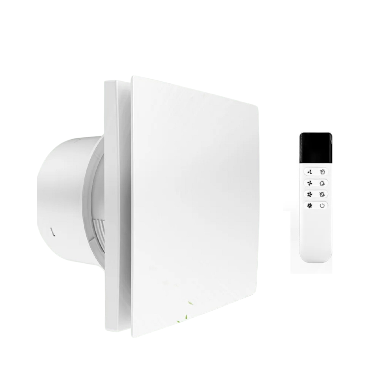 Wall-Mounted Ventilation Fan - Reversible with Remote Control