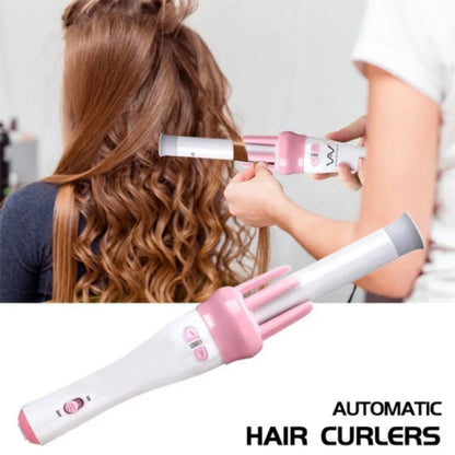 Double Rotation Automatic Curling Iron for Hair Styling