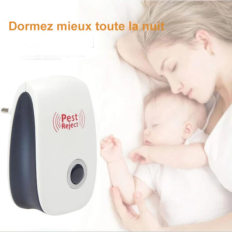 Ultrasonic Pest Repellent Set (2 Pieces + 1 Free)
