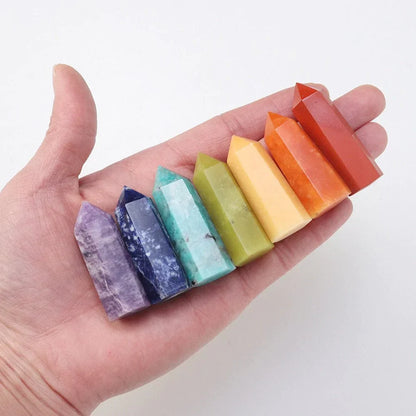 Gift Set of 7 Chakra Healing Stones