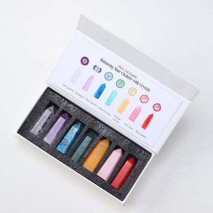 Gift Set of 7 Chakra Healing Stones