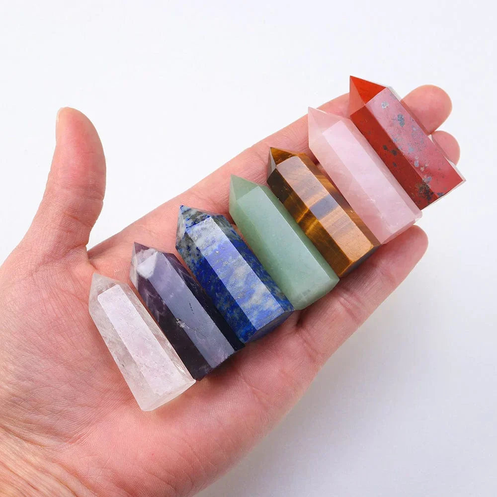Gift Set of 7 Chakra Healing Stones