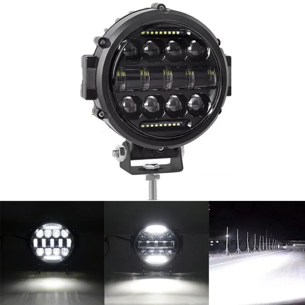 7-Inch High-Performance Long-Distance LED Car Spotlight
