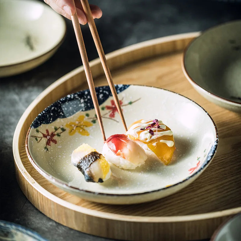 Artisan Ceramic Round Plates – Perfect for Any Meal