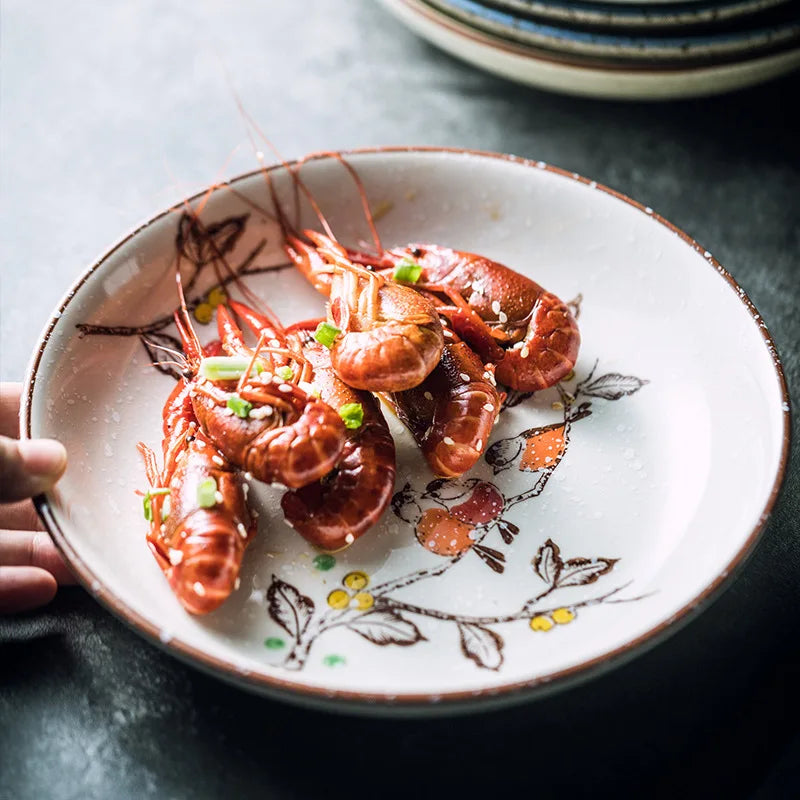 Artisan Ceramic Round Plates – Perfect for Any Meal