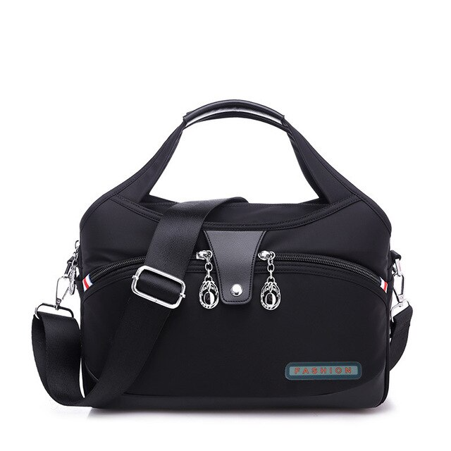 Water-Resistant Nylon Everyday Tote Bag