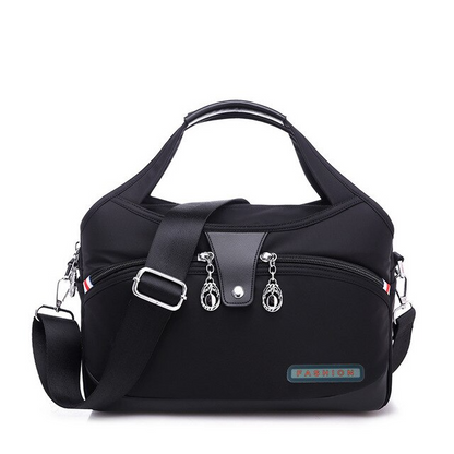 Water-Resistant Nylon Everyday Tote Bag