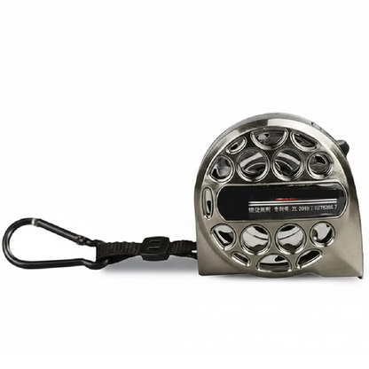 Stainless Steel Retractable Measuring Tape - Corrosion-Resistant Tool