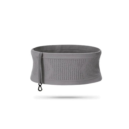 Ultimate Fitness Waist Belt with 4 Pockets – FlexiCarry for Phone, Keys & Wallet | No Bounce, Breathable, Lightweight