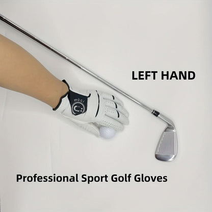 Left Handed Golf Glove for Enhanced Grip and Comfort