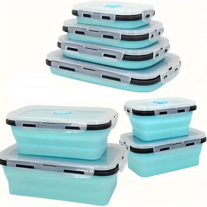 Save 70% Space with Leak-Proof Food Storage Containers - Buy 2 Get 2 Free