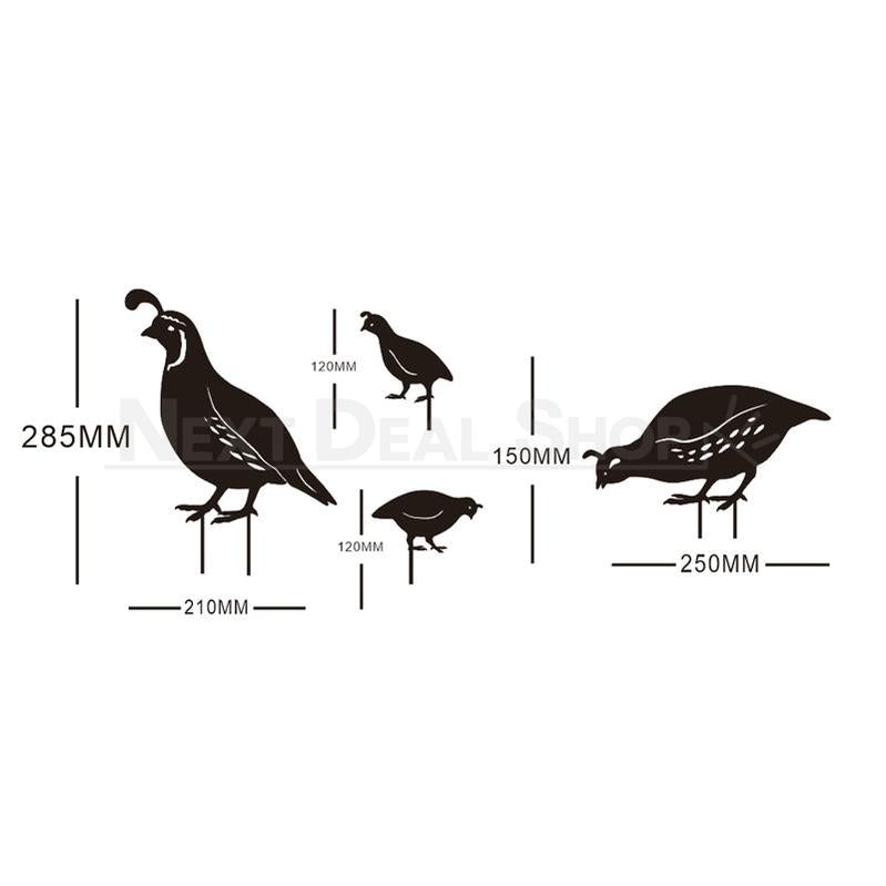Buy 2 Get 2 Free | Instant Charm with Weatherproof Metal Garden Stakes