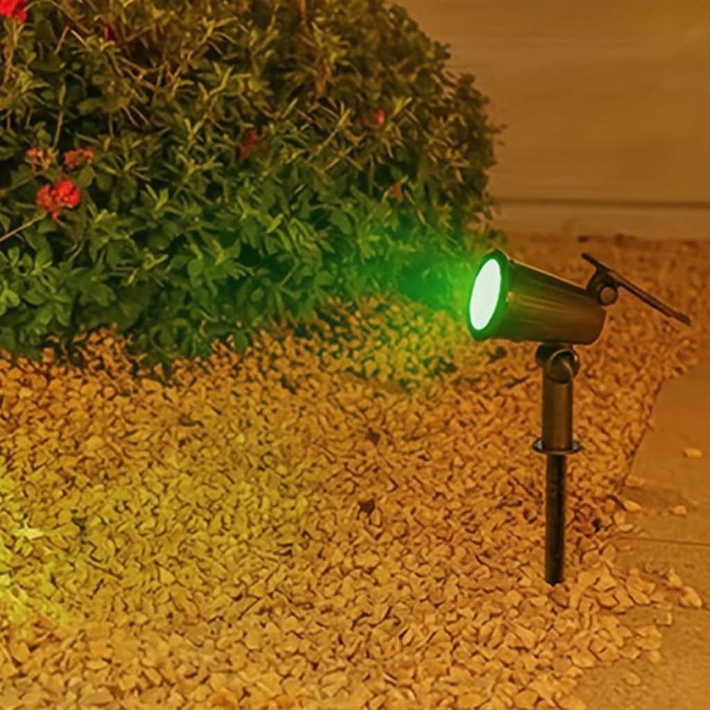 RGB Solar Spotlights for Trees and Outdoor Decoration – Set of 2