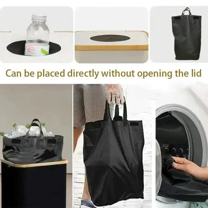 Compact 100-Liter Recycling Organizer | Foldable Waste Separator for Easy Storage