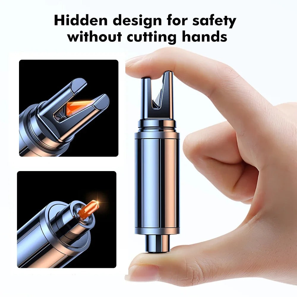 Compact Escape Tool for Car Emergencies