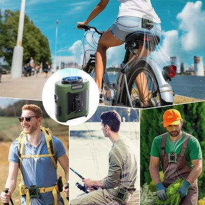 USB Hands-free Fan Belt for Comfortable Airflow